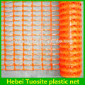 High Quality Orange barrier plastic safety fence / extruded polypropylene plastic mesh fencing